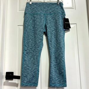 Tesla High Waist Crop, quick dry,antibacterial performance training, athletic